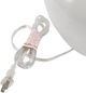 A & B Home White Glaze Table Lamp-4