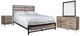 New Classic® Home Furnishings Elk River 4-Piece Rustic Queen Panel Bedroom Set-0