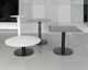 CabanaCoast® Customizable Origin Sol Sintered 36'' Outdoor Square Pedestal Bar Table-3
