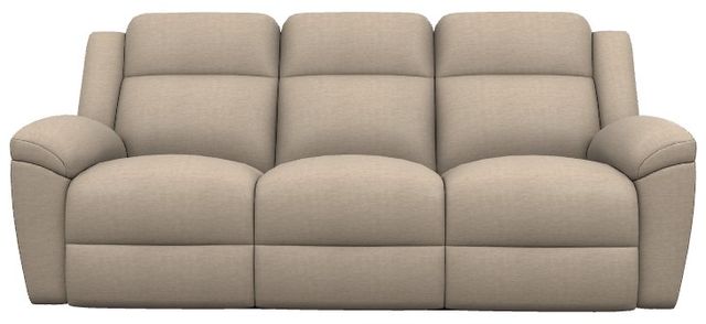 La-Z-Boy® Joel Sand Power Reclining Sofa with Headrest and Lumbar-1