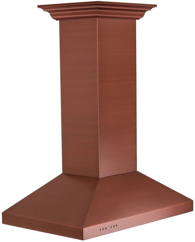 ZLINE Designer 36" Baked Copper Island Mount Range Hood -3