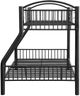ACME Furniture Cayelynn Black Twin Over Full Bunk Bed-4