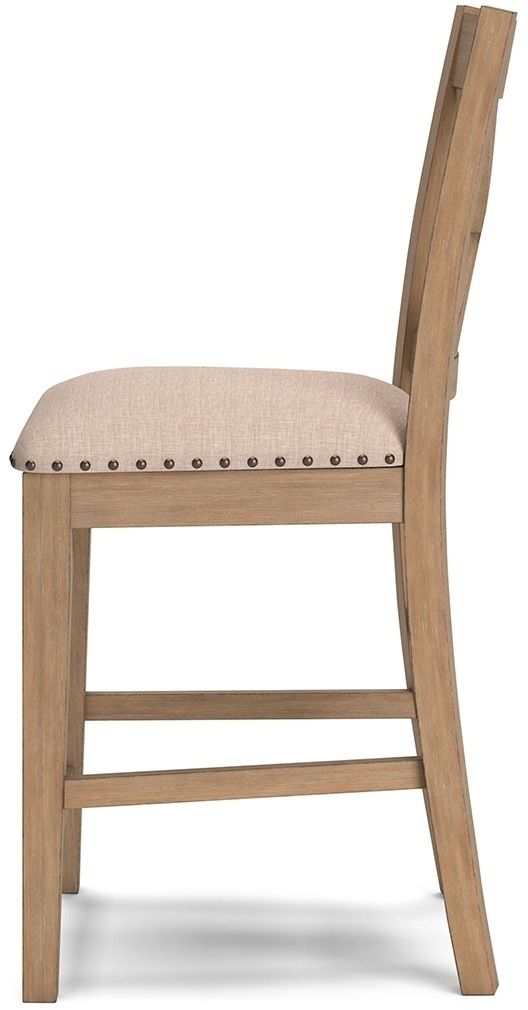 Signature Design by Ashley® Sanbriar Light Brown 40" Counter Stool-4