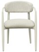 TOV Furniture Annika Cream Outdoor Dining Arm Chair-3