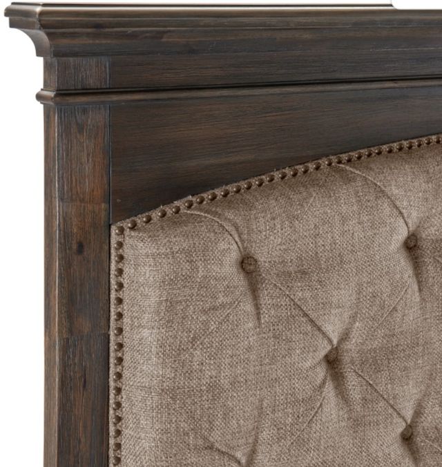 Mazin Furniture Motsinger Rustic Brown Eastern King Panel Bed-2