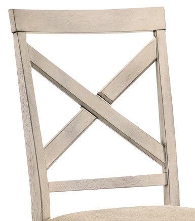 American Wholesale Furniture Somerset White Side Chair-2