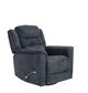 Man Wah Slate Blue Swivel Glider Recliner-2