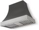 AGA Cascade 36" Slate Wall Mounted Range Hood with Brushed Nickel Trim-0