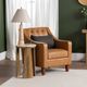 Crestview Collection Harmon Brown Accent Chair-1