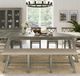 Jofran Inc.Telluride 6-Piece Driftwood Counter Dining Set-1