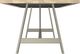 Amisco Customizable Octavia Solid Ash Rectangular Dining Table Top with Metal Base-4