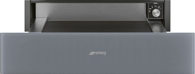 Smeg Linea 24" Mystic Gray Warming Drawer-0