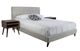 Bernards Myla Grey King Bed with Two Nightstands-0