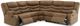 Signature Design by Ashley® Partymate 2-Piece Brindle Reclining Sectional-1
