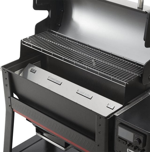Weber® Searwood™ XL 600 36" Black Freestanding Wood Pellet Grill-4