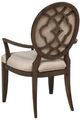 American Drew® Grantham Hall Upholstered Arm Chair With Decorative Back-KD-1