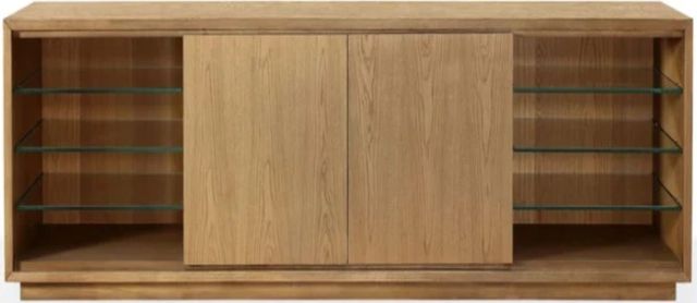 Modus Furniture One Bisque 84" TV Console-2