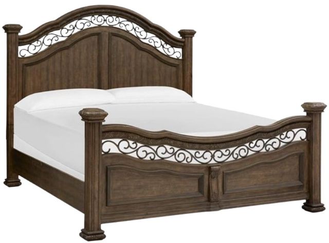 Magnussen Home® Durango Willadeene Brown Queen Panel Bed-0