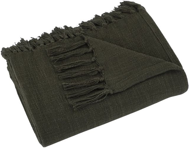 Renwil® Chalamet Olive 50''x70'' Throw Blanket-0