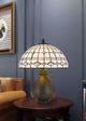 Cal® Lighting & Accessories Tiffany Dark Bronze/White Table Lamp-1