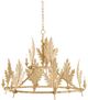Currey & Company Bowthorpe Coco Cream Chandelier-0