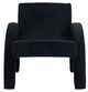 Meridian Furniture Corduroy Black Accent Chair-1