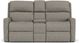 Flexsteel® Catalina Silver Slate Reclining Loveseat-2