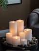 A & B Home White 5" Unscented Soy Wax Candle-4