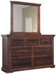 International Furniture Direct Madeira 4-Piece Brown Queen Bedroom Set-1