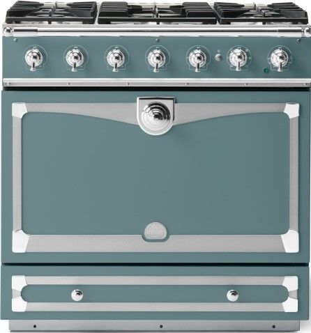 La Cornue CornuFé 90 Albertine 36" Ocean Pro Style Dual Fuel Range-0