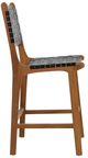Dovetail Furniture Dale Antique Black/Natural Counter Stool-2