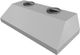 Vent-A-Hood® 54" Stainless Steel Wall Mounted Liner Insert Range Hood-1