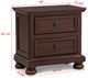 Crown Mark Claribelle Cherry Nightstand-2
