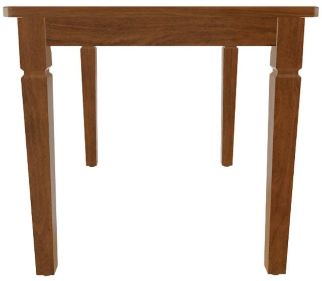 Mavin Customizable Boat Extendable Dining Table with 18" Leaf-2