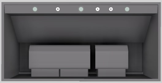 Vent-A-Hood® 48" Gunsmoke Wall Mounted Range Hood-3