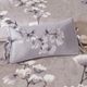 Olliix by N Natori Lilac Sakura Blossom Embroidered Cotton Oblong Decorative Pillow-2