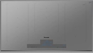 Top view of the Thermador® Liberty® 36" Titanium Gray Induction Cooktop