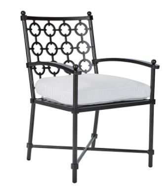Lane Venture® Langham Dark Bronze Dining Arm Chair-0