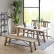 Olliix by INK+IVY Sonoma Reclaimed Grey Dining Bench-4