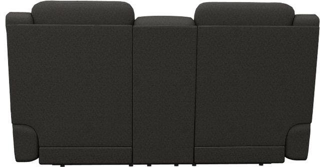 La-Z-Boy® Joel Charcoal Manual Reclining Loveseat with Console-2