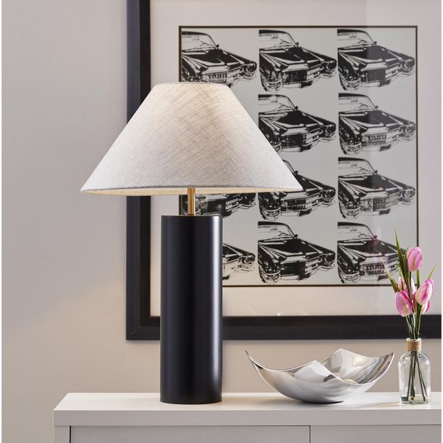 Adesso® Martin Light Gray Table Lamp-1