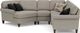 Flexsteel® Westside 4-Piece Left-Arm Facing Sectional and Chaise-4