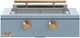 Caliber™ Rockwell 2-Burner Bluestone Built-In Natural Gas Grill with Gold Hardware-0