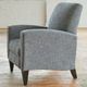 La-Z-Boy® Scarlett Charcoal High Leg Reclining Chair-5