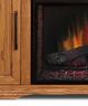 Legends Home Colonial Place Golden Oak 66" Fireplace-1