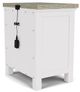 Riverside Furniture Cora Cloud/Fog 2-Drawer Nightstand-4