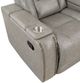 New Classic® Home Furnishings Breckenridge Light Gray Manual Glider Recliner-4
