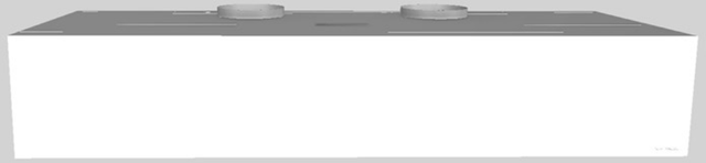 Vent-A-Hood® 66" White Wall Mounted Range Hood-0