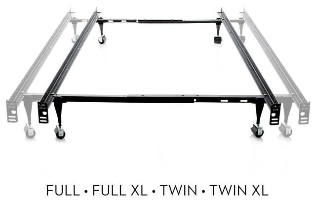 Malouf® Structures® Rug Roller Full/Twin LT Adjustable Bed Frame-1