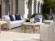 Century® Tangier Light Grey/White Back Sofa-3